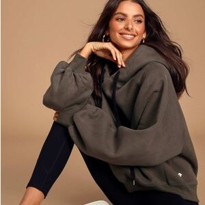 NYTT Edinburgh Charcoal Grey Oversized Hoodie